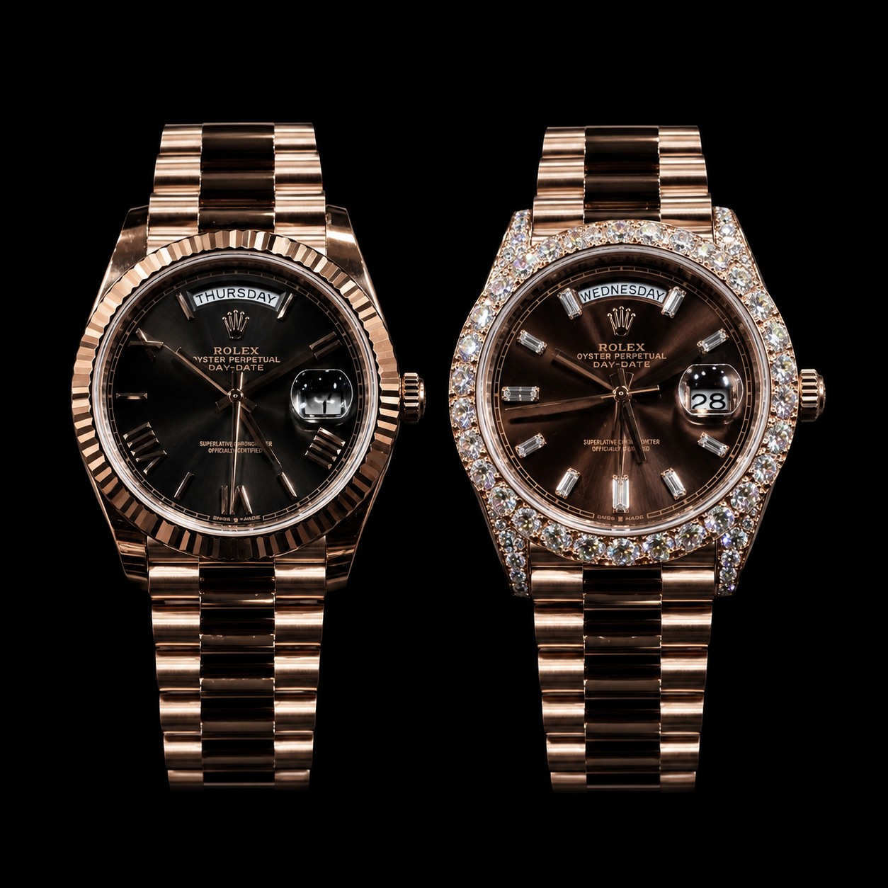 Rolex mix and match