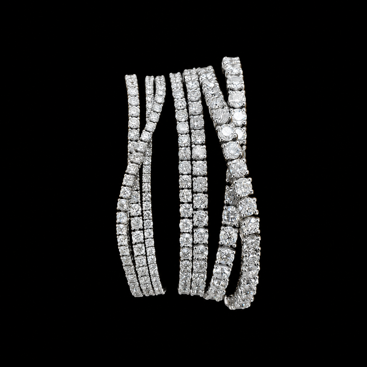 iced out tennis bracelet