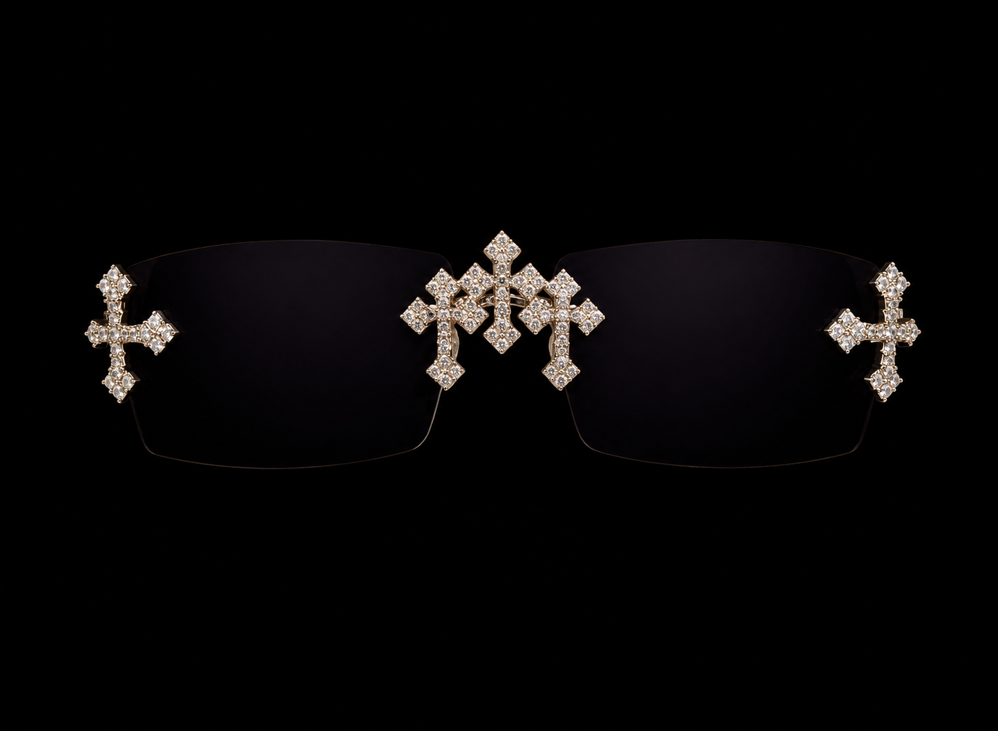 iced out cartier glasses